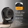 thumbnail image 7 of Lasko Whirlwind Heat Orbital Oscillation Ceramic Space Heater with Remote, 7 of 12