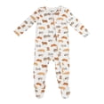 thumbnail image 1 of Angel Dear Baby Boys 2-Way Zipper Footie, 1 of 4