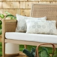 thumbnail image 1 of Martha Stewart Modern Banana Leaves Indoor/Outdoor Decorative Pillow, Set of 2, Choose Size, 1 of 10