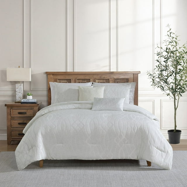 Tahari Home 5-Piece Jacquard Comforter Set, Assorted Sizes