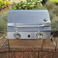 thumbnail image 1 of PORTABLE GAS GRILL STAINLESS STEEL, 1 of 1