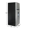 thumbnail image 3 of Frigidaire Platinum Fridge Freezer Combo, Apartment Size Fridge with Freezer, Integrated Beverage Dispenser, 7.3 cu. ft., 3 of 8