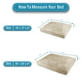 thumbnail image 2 of Canine Creations Orthopedic Foam Pillow Pet Bed, Choose Size & Color, 2 of 6