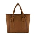 thumbnail image 4 of Frye Nora Knotted 100% Genuine Leather Women's Tote Shoulder Bag, 4 of 7