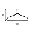 thumbnail image 7 of Honey-Can-Do Set of 5 Collapsible Hangers and 50 Velvet Non-Slip Hangers, Black, 7 of 7