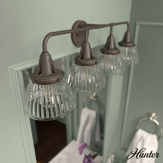 Hunter Cypress Grove Light Sconce Wall Light Fixture, Multiple Sizes