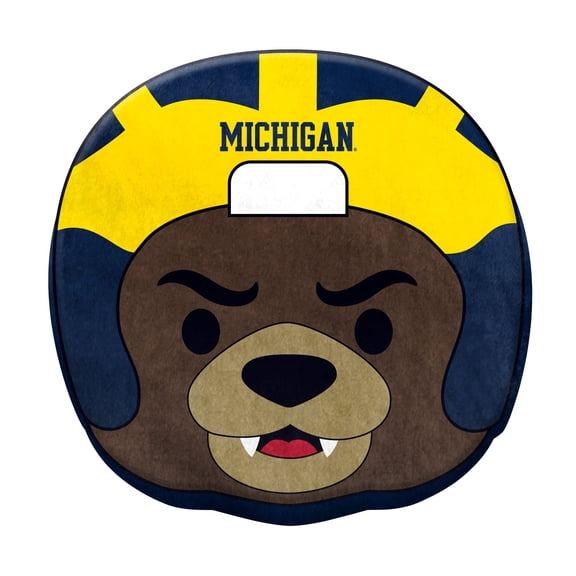 Logo Brands Michigan Wolverines Puff Pillow