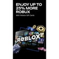 thumbnail image 3 of Roblox Gift Card, Various Amounts, 3 of 3