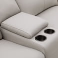 thumbnail image 6 of Kimmel Power Reclining Leather Sectional with Power Headrest, 6 of 8