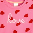 thumbnail image 7 of Scotch & Soda Girls Valentine's Day Crewneck Sweatshirt, 7 of 9