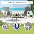 thumbnail image 8 of Suncast Rocking Chair with Under-Seat Storage, 8 of 10
