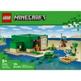 thumbnail image 3 of LEGO Minecraft The Turtle Beach House Building Set, 234 pcs., 3 of 4