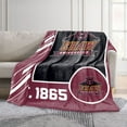 thumbnail image 2 of Logo Brands Shaw Bears 60"x70" Super Plush Blanket, 2 of 6