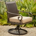 thumbnail image 3 of Royal Garden Monte Carlo 7-Piece Patio Dining Set with Two Swivel Dining Chairs (Various Colors), 3 of 9