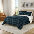 thumbnail image 1 of Member's Mark 3-Piece Printed Plush Comforter Sets, Assorted Sizes, 1 of 5