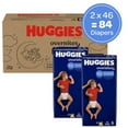 thumbnail image 4 of Huggies Overnites Nighttime Baby Diapers, Sizes 3-7, 4 of 14