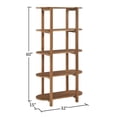 thumbnail image 8 of Bower Home Modern 60" Wood Bookcase, 8 of 8