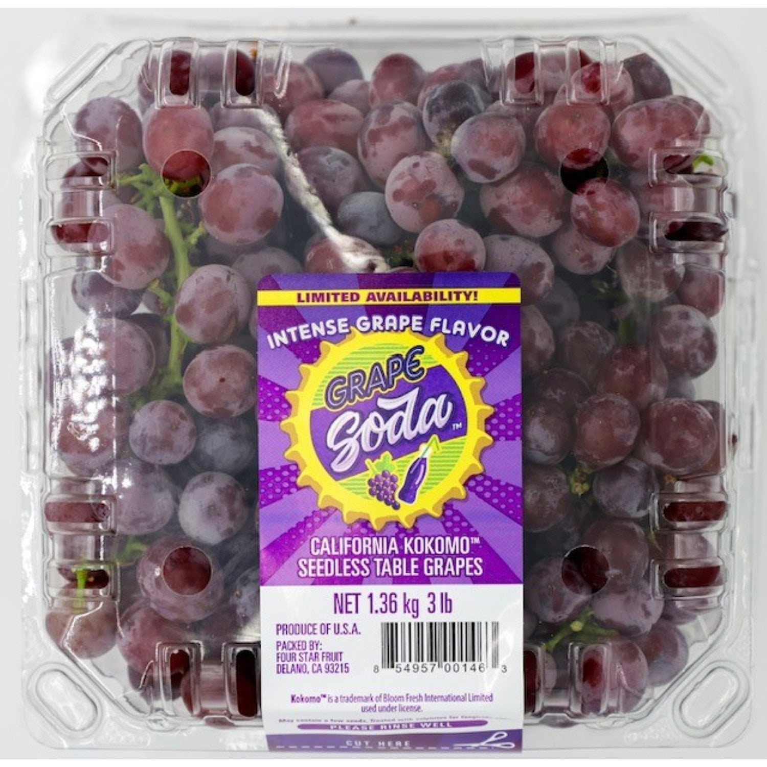 Grapesoda®︎0421 Grape Soda Grapes, 3 lbs. - Samsclub.com