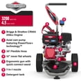 thumbnail image 2 of Briggs & Stratton 3,200 max PSI 4.5 max GPM Gas Pressure Washer, CR950 Series™ Engine Featuring PowerFlow+ Technology, 2 of 11