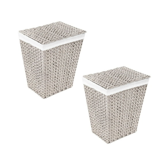 Member's Mark Laundry Hamper, 19.5" W x 14.5" D x 23" H , Set of 2