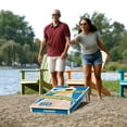 thumbnail image 6 of YouTheFan Los Angeles Chargers 2'x4' Cornhole Board Set, 6 of 6