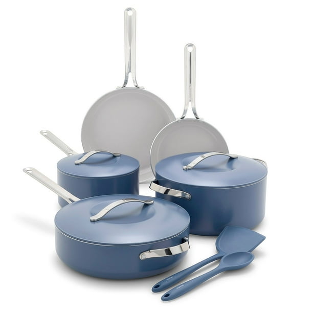 GreenPan Nova 10-Piece Ceramic Nonstick Cookware Set - Samsclub.com