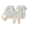 thumbnail image 1 of Burt's Bees Baby Organic Cotton 4-Piece Outfit Set, 1 of 9