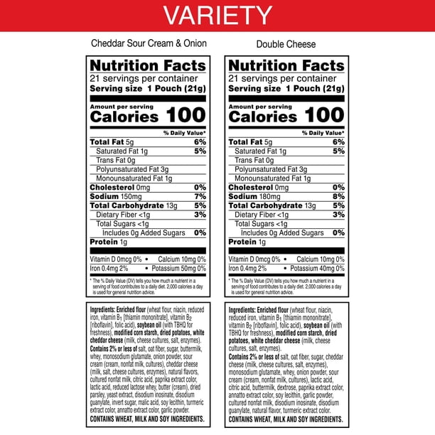 Cheez-It Snap'd, Baked Snack Chips, Variety Pack, 0.75 oz., 42 pk