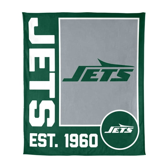 Logo Brands New York Jets 60"x70" Super Plush Blanket