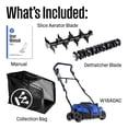 thumbnail image 5 of Westinghouse 16 in. 15 Amp Corded Electric Dethatcher and Aerator with 14.5 Gal. Collection Bag, 5 of 12