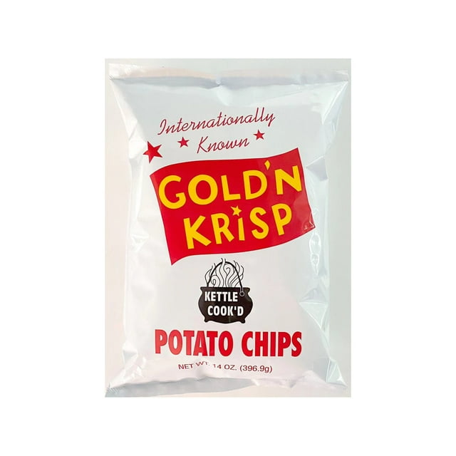 Gold N Krisp Regular Potato Chips, 14 oz.