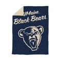 thumbnail image 1 of Logo Brands Maine Black Bears Luxe Dreams Throw, 60" x 80", 1 of 6