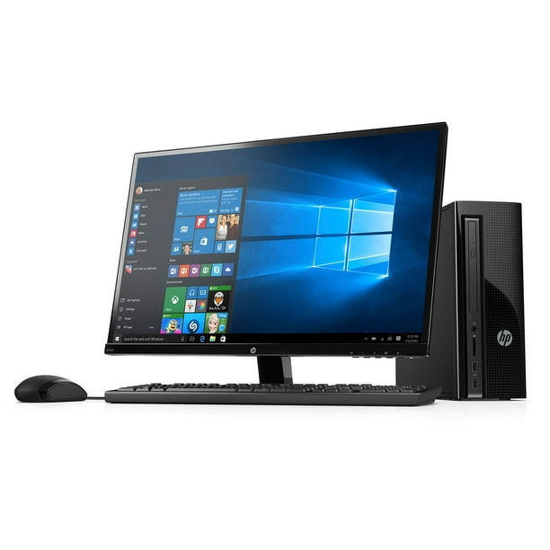 HP Desktop Bundle with 22
