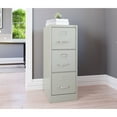 thumbnail image 2 of Hirsh 22" Deep Drawer Letter Width Vertical File Cabinet, Assorted Colors & Sizes, 2 of 18