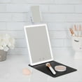 thumbnail image 2 of GloTech Portable Beauty Station LED Mirror with Makeup Mat Cover, 2 of 8