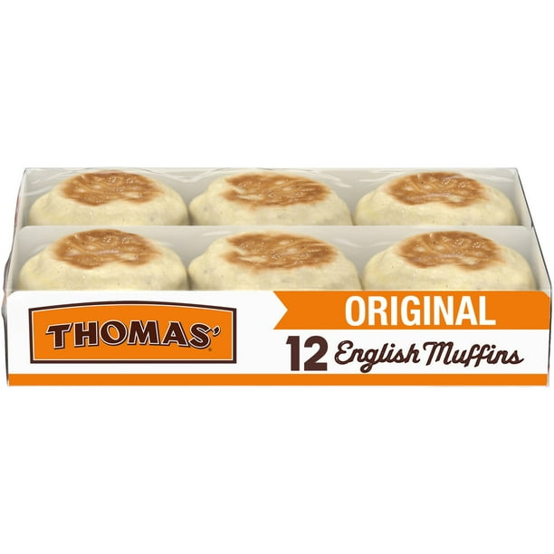 Thomas' Original Nooks & Crannies English Muffins 12 ct.
