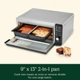 thumbnail image 7 of Cuisinart 14-in-1 Space-Saving Digital Air Fryer Oven with 2-in-1 9"x13" Pan, 7 of 8