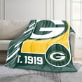 thumbnail image 2 of Logo Brands Green Bay Packers 60"x70" Super Plush Blanket, 2 of 6