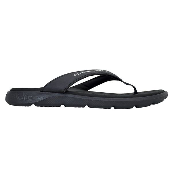 Under Armour Men\'s  Ignite Pro Marbella Flip Flop Sandals Black White Size 9 NWT Under Armour Women main image 3