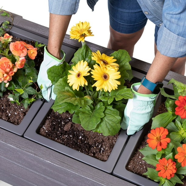 Step2 Lakewood Dark Cedar Raised Planter - Samsclub.com