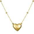 thumbnail image 2 of 14KY NECKLACE DC/POLISHED HEART, 2 of 4