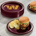 thumbnail image 3 of NFL Round Paper Plates, 10", 85 ct., Choose Your Team, 3 of 8