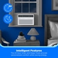 thumbnail image 5 of Midea 10,000 BTU Room Window Air Conditioner, Remote Control, Energy Star w/Wifi & Voice Control, For Spaces up to 450 Sq. Ft., MAW10S1YWT, 5 of 12
