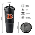 thumbnail image 3 of Logo Brands Cincinnati Bengals Stainless Steel Tumbler Set, 3 of 7