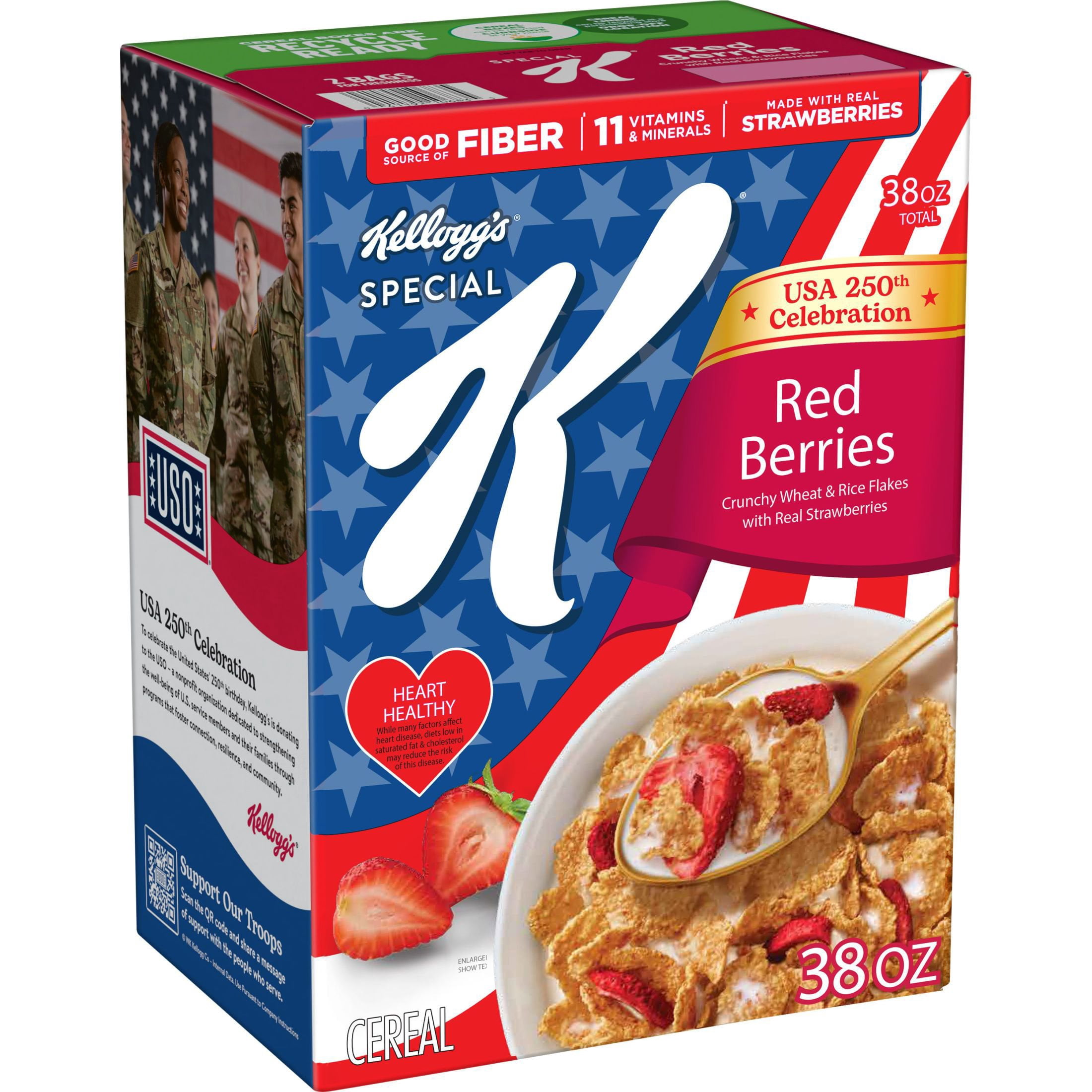 Special K Red Berries Cereal, 38 oz.