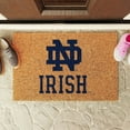 thumbnail image 2 of Logo Brands Notre Dame Fighting Irish Doormat, 2 of 5