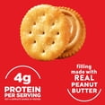 thumbnail image 5 of RITZ Peanut Butter Sandwich Crackers, Lunch Snacks, 32 pk., 5 of 13