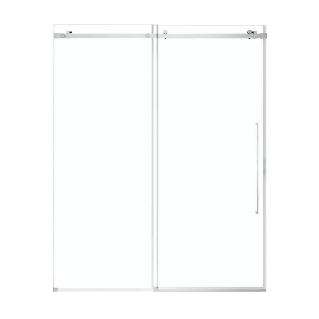 OVE Decors Selby 55-1/2 - 60"W x 74"H Frameless Sliding Shower Door with Clear Glass