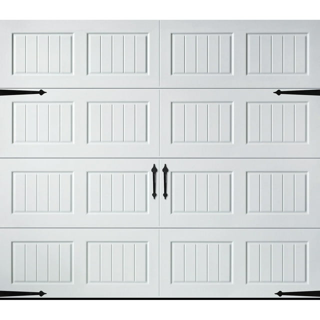 Amarr Hillcrest 2000 White Carriage House Garage Door (Multiple Options)