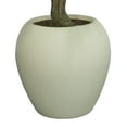 thumbnail image 2 of Faux 8' Deluxe Ficus Tree in Oversized Cream Pot, 2 of 6